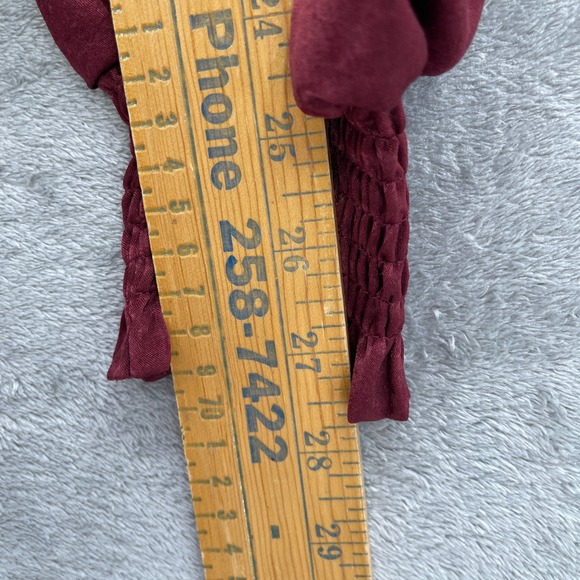 Glam Peplum Top Romantic Academia Regency Victorian Blouse Puff Sleeve Size S‎ - Picture 9 of 10